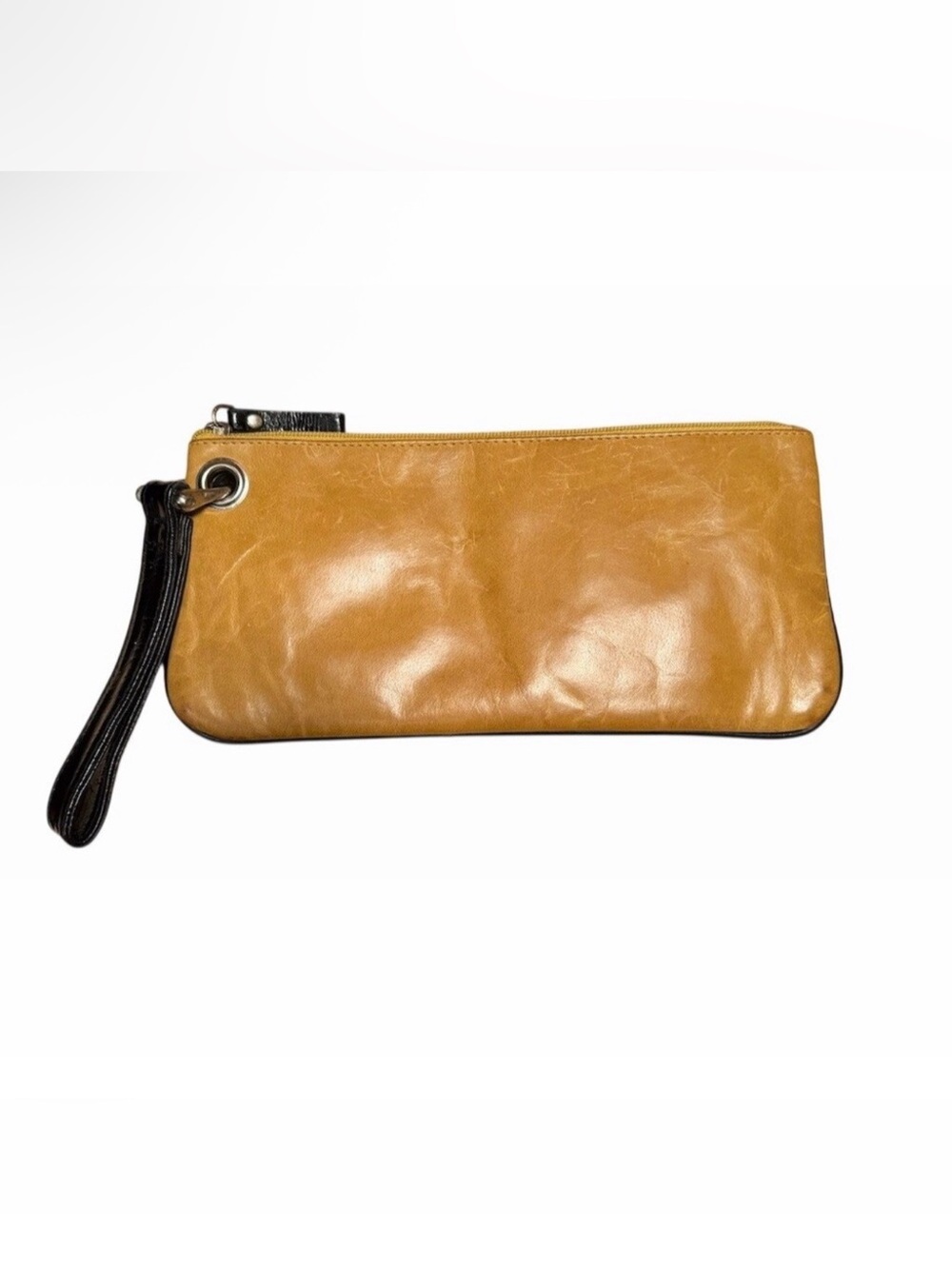Sophia Visconti Wristlet Clutch Wallet Tan/Cognac